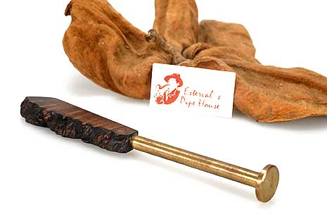 Pipe Tool Briar - Brass Estate